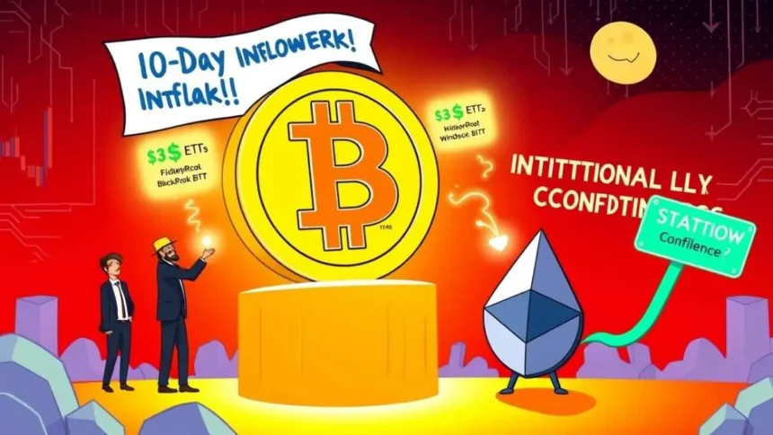 Bitcoin ETFs Hit 10-Day Inflow Streak: Is Institutional Demand Here to Stay?