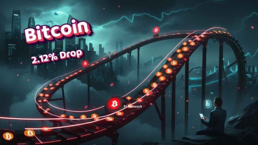 Bitcoin Faces a Rollercoaster Week: 2.12% Drop Sparks Market Concerns