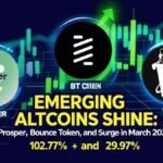 Emerging Altcoins Shine: Prosper, Bounce Token, Vana Surge in March 2025