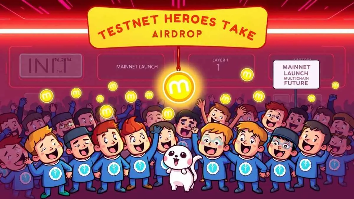 Initia Big Drop: 50 Million Tokens Up for Grabs as Mainnet Nears