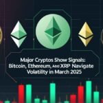 Major Cryptos Show Mixed Signals: Bitcoin, Ethereum, and XRP Navigate Volatility in March 2025
