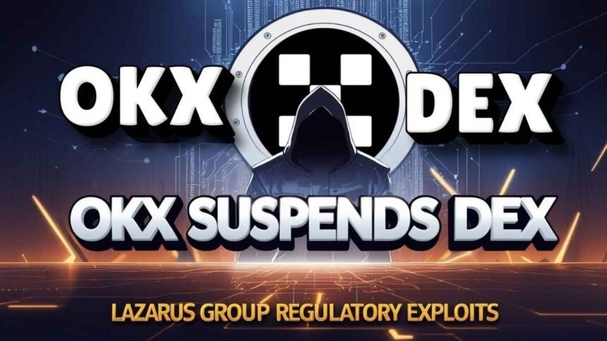 OKX Suspends DEX Aggregator Amid Lazarus Group Exploits and EU Regulatory Crackdown