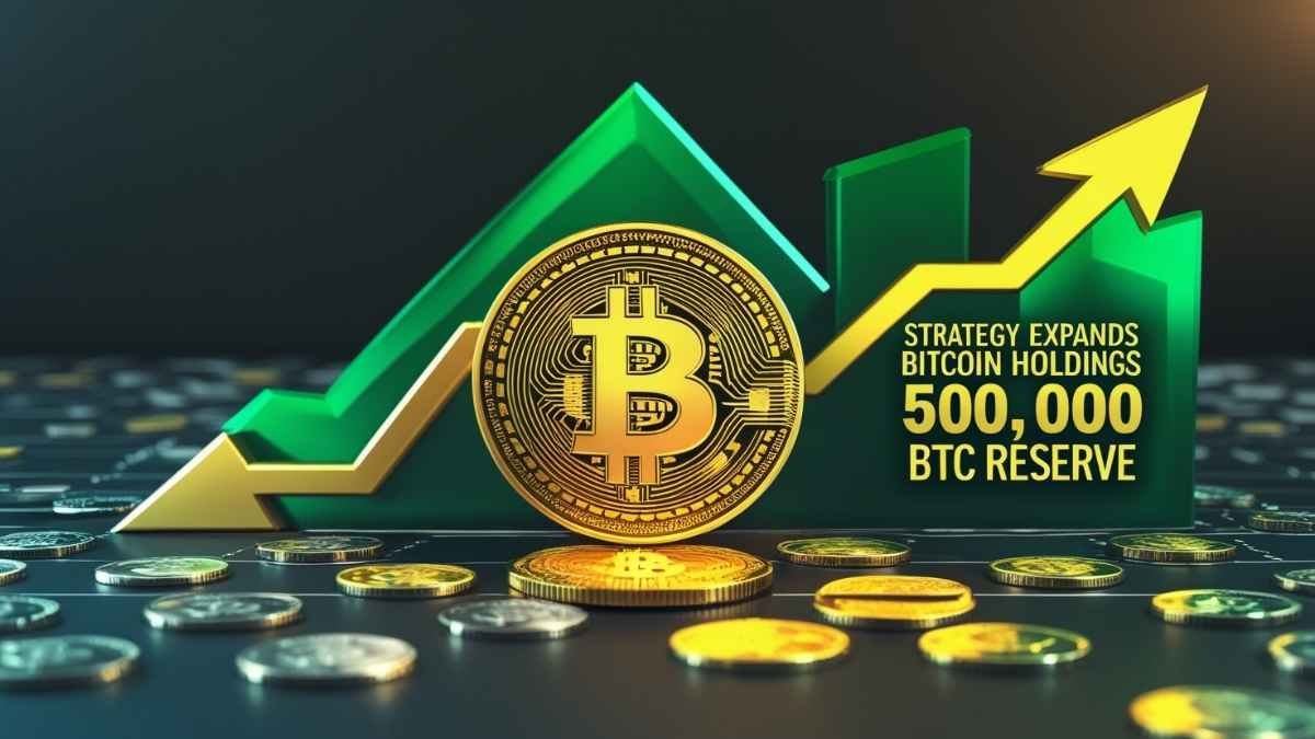 Strategy Expands Bitcoin Holdings with Smaller $10.7 Million Purchase as Its Treasury Nears 500,000 BTC