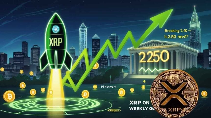 XRP Surges Amid Market Optimism: 2.6% Weekly Gain Signals Potential Growth