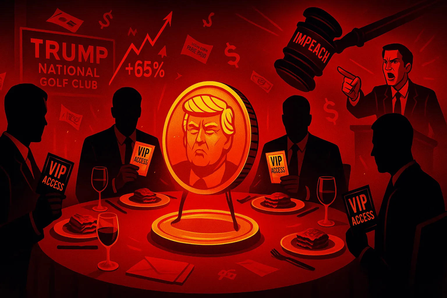 Trump Selling Access with Meme Coins?