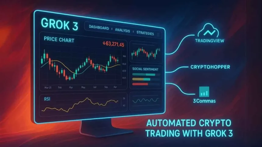Grok 3 enables automated crypto trading through detailed guide containing all necessary steps