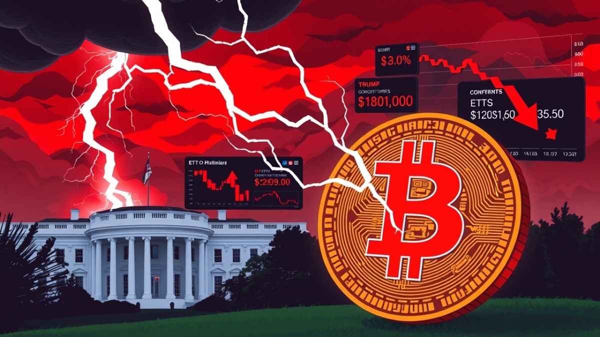 Trump Tariff Shock Triggers $100M Outflows in Spot Bitcoin ETF: What Next for Crypto Investors?