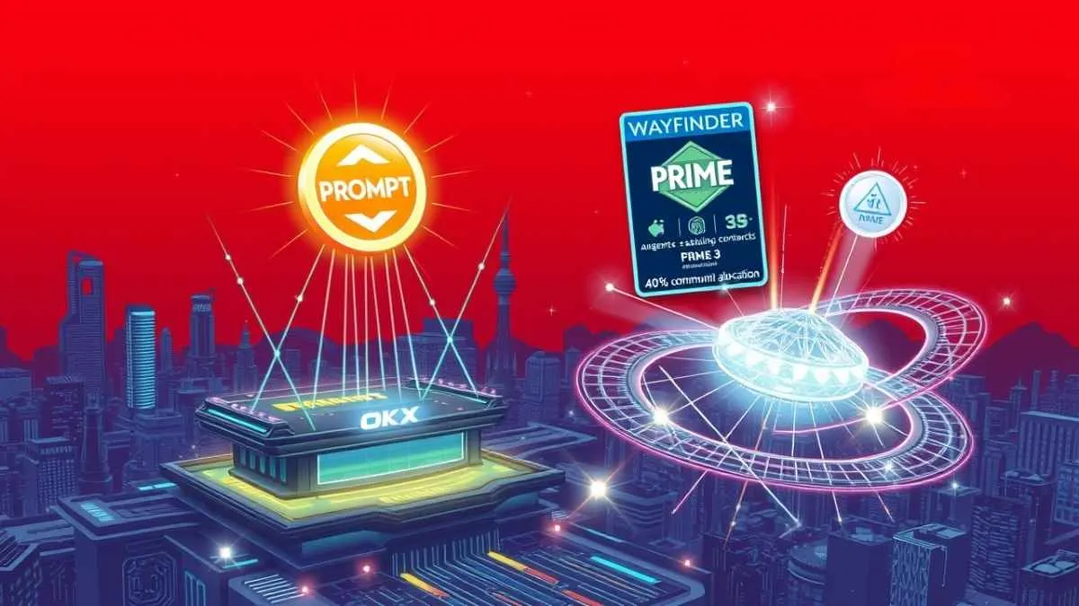 Wayfinder PROMPT Token Hits OKX: Airdrop Claims Open with Big Rewards for PRIME Stakers
