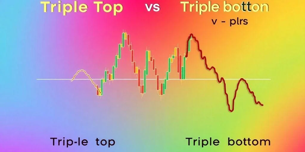 Comparing Triple Top and Triple Bottom Patterns
